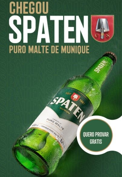 (+18) Grátis - Cerveja Spaten